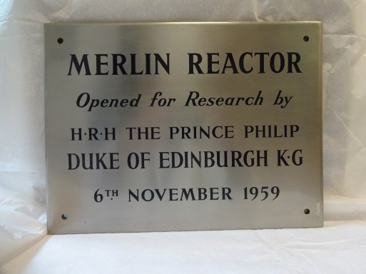 OPC 01 147 - Merlin Reactor First Plaque