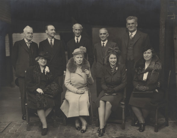 NAEST-33-18-04-HRH-Princess-Elizabeth-and-HM-Queen-Mary-at-Battersea-Power-Station-April-1946-image-1