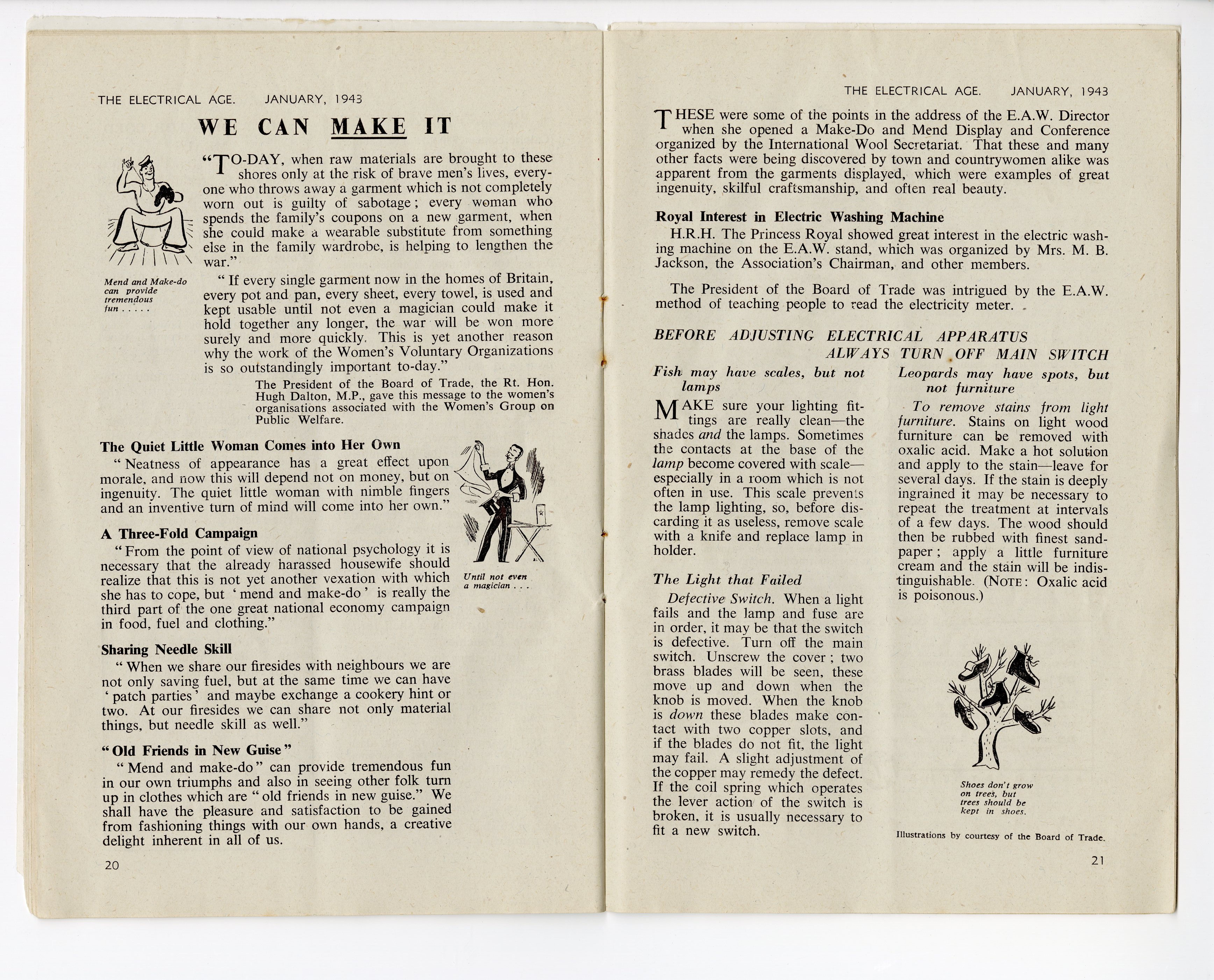 'We Can Make It' from The Electrical Age January 1943